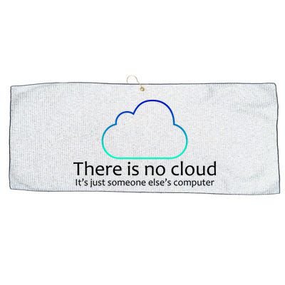 There Is No Cloud Large Microfiber Waffle Golf Towel