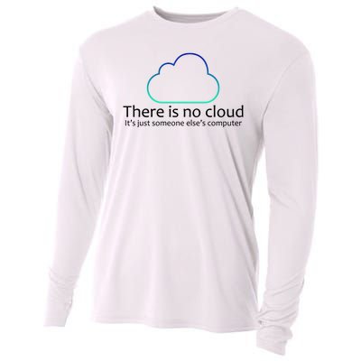 There Is No Cloud Cooling Performance Long Sleeve Crew