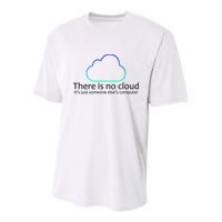 There Is No Cloud Youth Performance Sprint T-Shirt