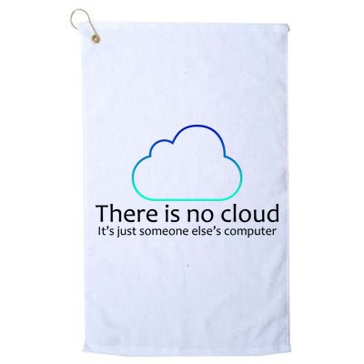 There Is No Cloud Golf Towel