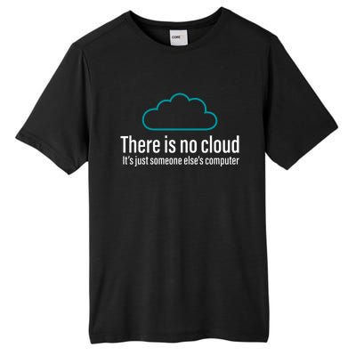 There Is No Cloud Computer Science Tall Fusion ChromaSoft Performance T-Shirt