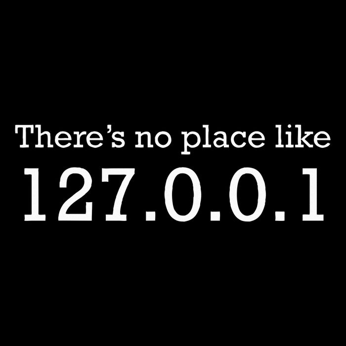 There Is No Place Like 127.0.0.1 Localhost Computer Geek Sustainable Knit Beanie