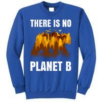 There Is No Planet B Saying Protection Animals Bear Birds Gift Sweatshirt