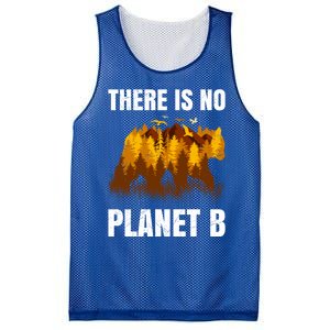 There Is No Planet B Saying Protection Animals Bear Birds Gift Mesh Reversible Basketball Jersey Tank