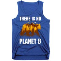 There Is No Planet B Saying Protection Animals Bear Birds Gift Tank Top