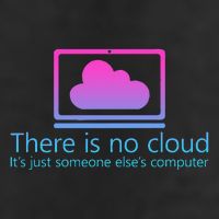 There Is No Cloud ItS Just Someone ElseS Computer 7 Panel Mesh Trucker Snapback Hat