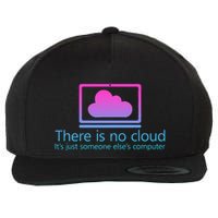 There Is No Cloud ItS Just Someone ElseS Computer Wool Snapback Cap