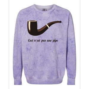 This Is Not A Pipe Colorblast Crewneck Sweatshirt