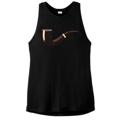 This Is Not A Pipe Ladies PosiCharge Tri-Blend Wicking Tank