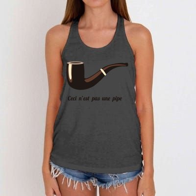 This Is Not A Pipe Women's Knotted Racerback Tank