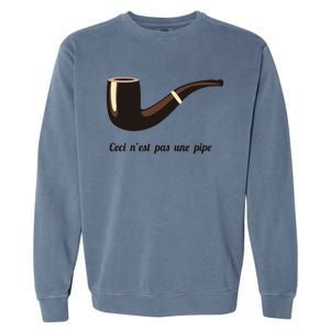 This Is Not A Pipe Garment-Dyed Sweatshirt