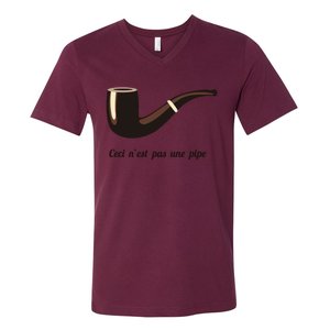 This Is Not A Pipe V-Neck T-Shirt