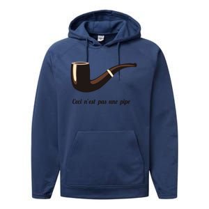 This Is Not A Pipe Performance Fleece Hoodie