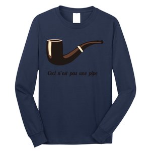 This Is Not A Pipe Long Sleeve Shirt