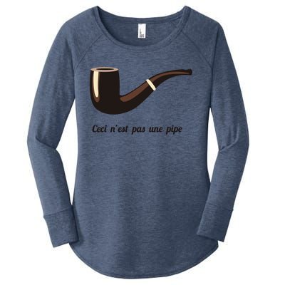 This Is Not A Pipe Women's Perfect Tri Tunic Long Sleeve Shirt