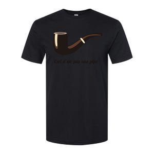 This Is Not A Pipe Softstyle CVC T-Shirt