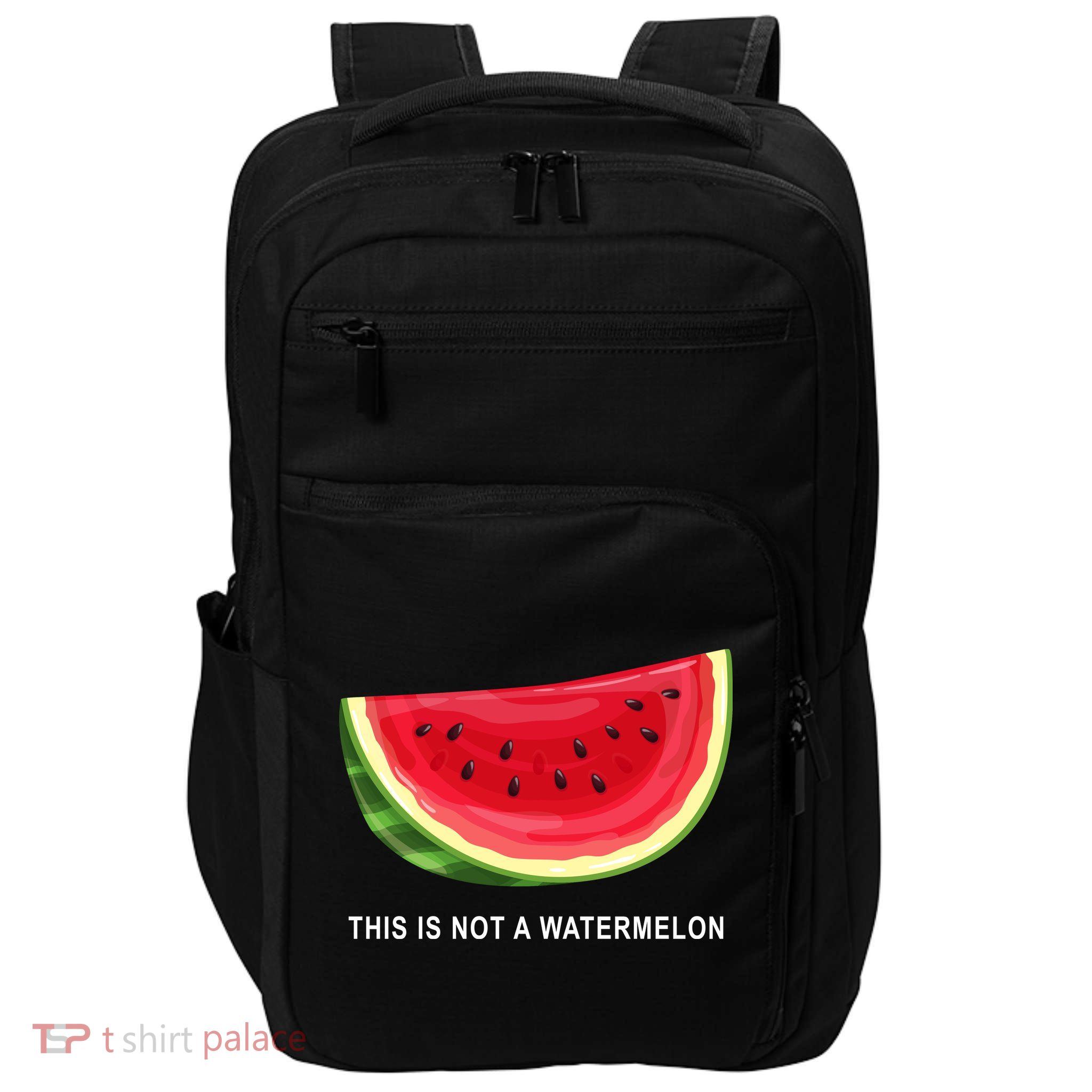 This Is Not A Watermelon Funny Impact Tech Backpack