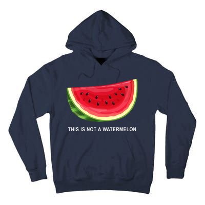 This Is Not A Watermelon Funny Tall Hoodie