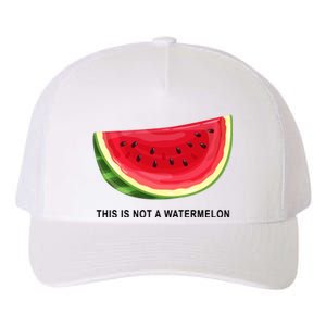 This Is Not A Watermelon Funny Yupoong Adult 5-Panel Trucker Hat