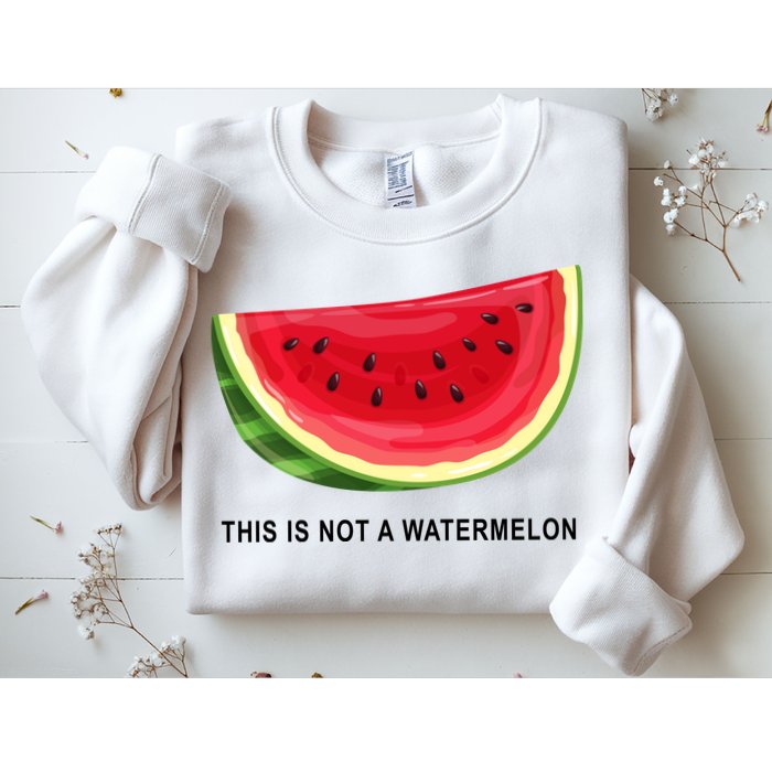 This Is Not A Watermelon Funny Sweatshirt