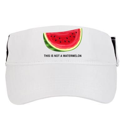 This Is Not A Watermelon Funny Adult Drive Performance Visor