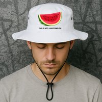 This Is Not A Watermelon Funny Bucket Hat