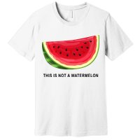 This Is Not A Watermelon Funny Premium T-Shirt