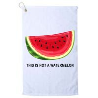 This Is Not A Watermelon Funny Golf Towel