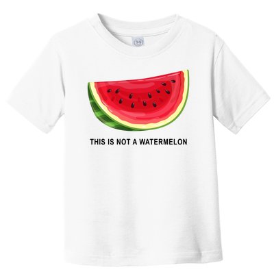 This Is Not A Watermelon Funny Toddler T-Shirt