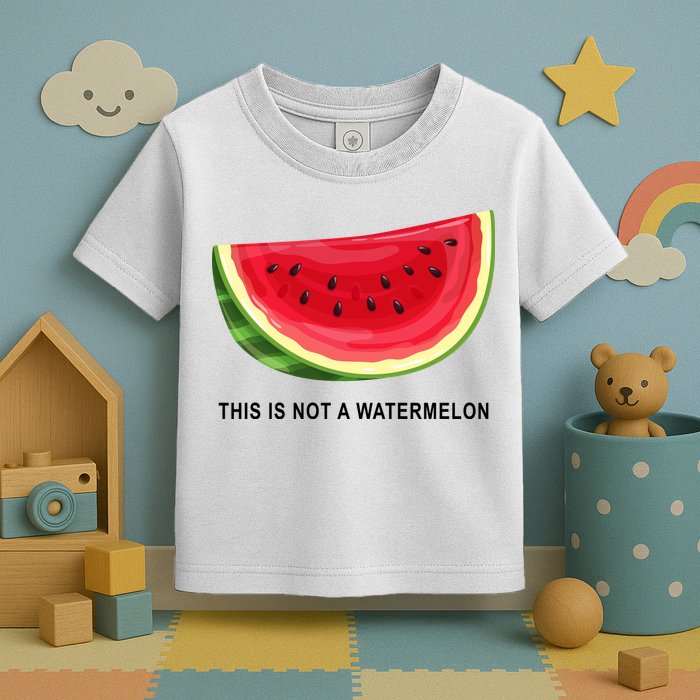 This Is Not A Watermelon Funny Toddler T-Shirt