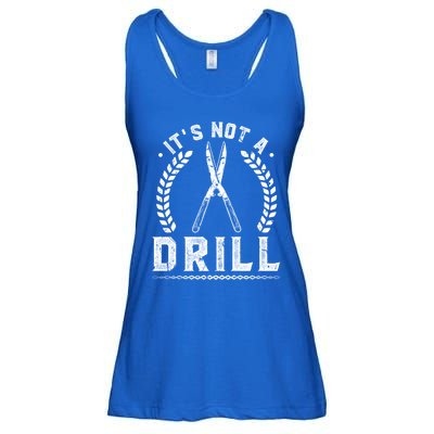 This Is Not A Drill Garden Scissors Gardener Gift Ladies Essential Flowy Tank