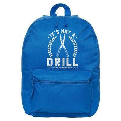 This Is Not A Drill Garden Scissors Gardener Gift 16 in Basic Backpack