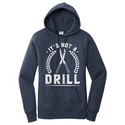 This Is Not A Drill Garden Scissors Gardener Gift Women's Pullover Hoodie