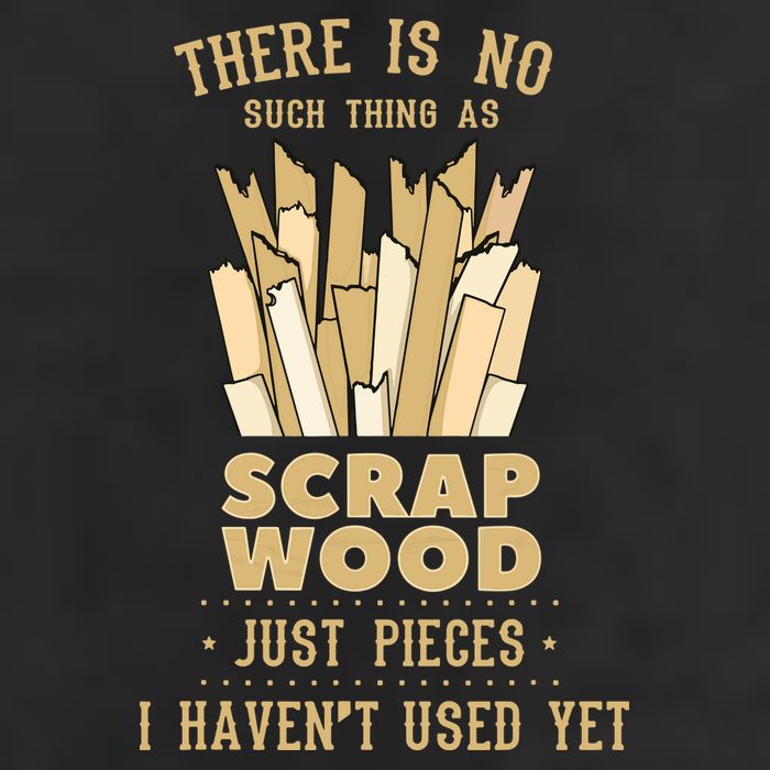 There Is No Scrap Wood Woodworking Woodworker Carpenter Microfiber Hand Towel