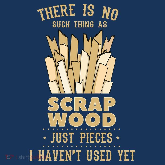 There Is No Scrap Wood Woodworking Woodworker Carpenter 16 in Basic Backpack