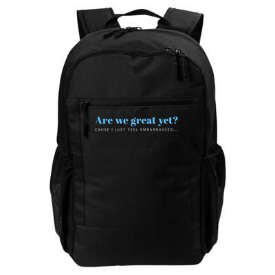 This Is Not Normal Anti Trump Designs Unisex Black Cotton 100 Small Crew Collar Shor Backpack