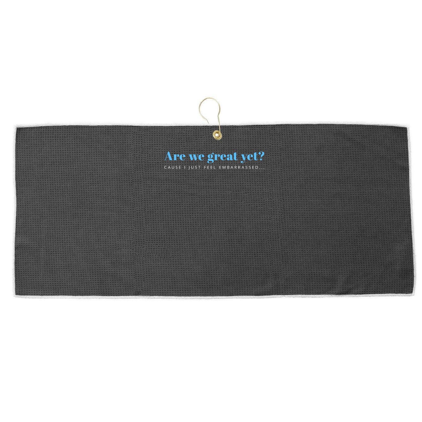 This Is Not Normal Anti Trump Designs Unisex Black Cotton 100 Small Crew Collar Shor Large Microfiber Waffle Golf Towel