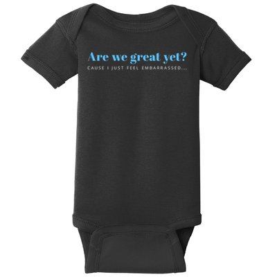 This Is Not Normal Anti Trump Designs Unisex Black Cotton 100 Small Crew Collar Shor Baby Bodysuit