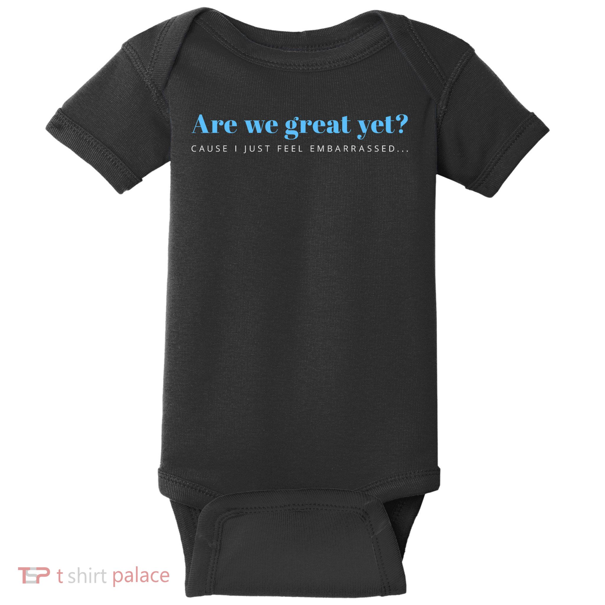 This Is Not Normal Anti Trump Designs Unisex Black Cotton 100 Small Crew Collar Shor Baby Bodysuit