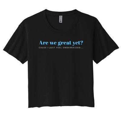 This Is Not Normal Anti Trump Designs Unisex Black Cotton 100 Small Crew Collar Shor Crop Top