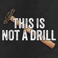 This Is Not A Drill Hammer Builder Woodworking Carpenter Gift Microfiber Hand Towel