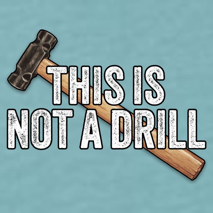 This Is Not A Drill Hammer Builder Woodworking Carpenter Gift Sueded Cloud Jersey T-Shirt