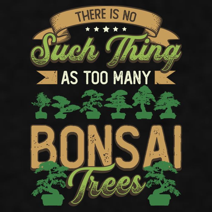 There Is No Such Thing As Too Y Bonsai Trees Gift Ladies PosiCharge Tri-Blend Wicking Tank