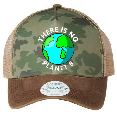 There Is No Planet B Earth Day Legacy Tie Dye Trucker Hat