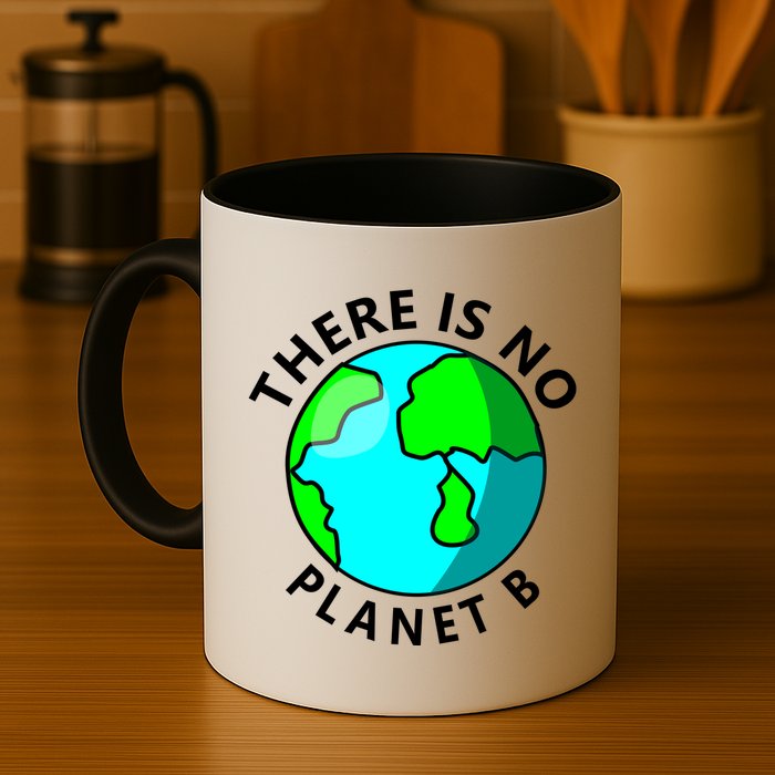 There Is No Planet B Earth Day Mug