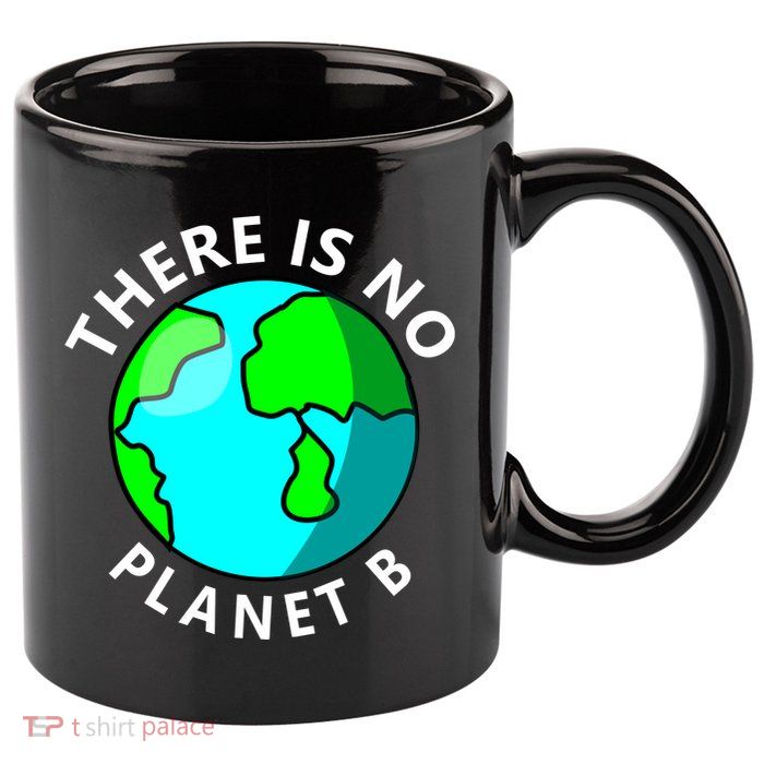 There Is No Planet B Earth Day 11oz C Handle Ceramic Mug