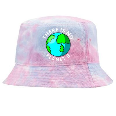 There Is No Planet B Earth Day Tie-Dyed Bucket Hat