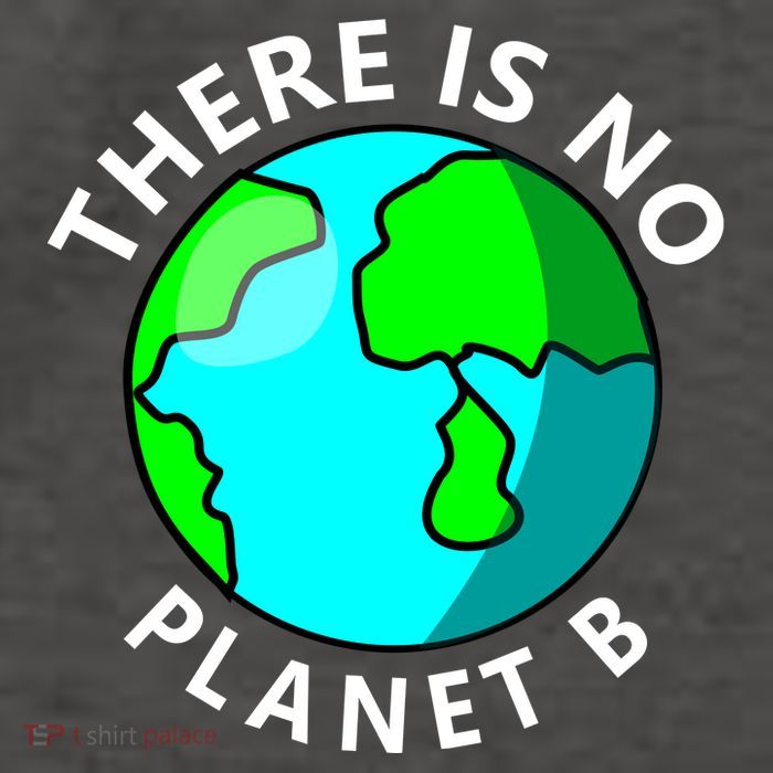 There Is No Planet B Earth Day Vector Backpack