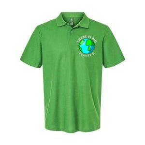 There Is No Planet B Earth Day Softstyle Adult Sport Polo