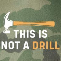 This Is Not A Drill Funny Carpenter Woodworking Legacy Tie Dye Trucker Hat
